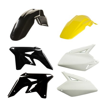 Kit Plastiche Acerbis Nero-Giallo - Suzuki RM-Z 250 2007-2009