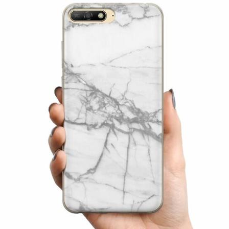 Huawei Y6 (2018) Tpu Mobilskal Marmor