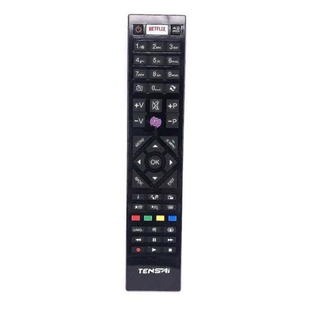 korvaava Rc4880 Tensai Lcd Led Netflix Tv -kaukosäätimelle Rc-4880