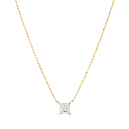 Sif Jakobs Jewellery Halsband Ellera Quadrato Dam Vit ONESIZE