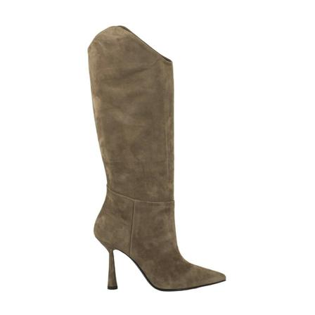 Aldo Castagna, High Boots Bruin, Dames, Maat:40 EU,leer