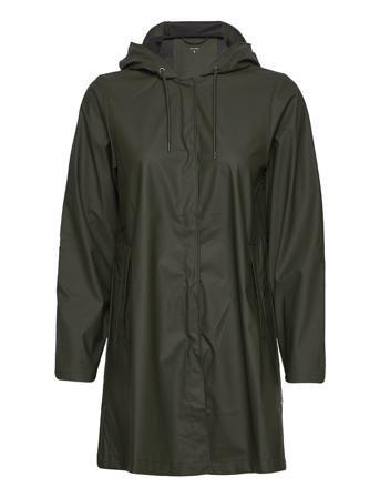A-Line Jacket Outerwear Rainwear Rain Coats Grön Rains