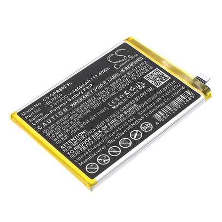 Batteri for smarttelefon, mobil for OPPO CPH2625, Reno12, Reno12 5G