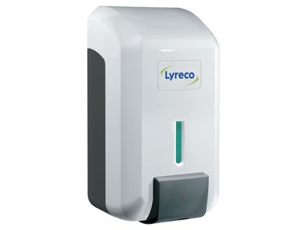 Lyreco Dispenser Tvål 700ml vit - Lyreco - Städ och hygien - Tvål och hygien - Tvåldispensrar och -hållare