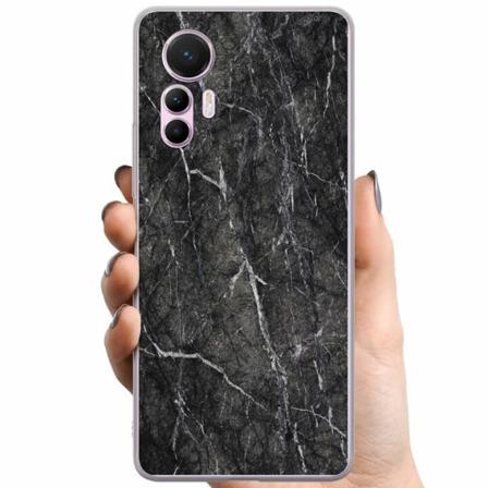 Xiaomi 12 Lite Tpu Mobilskal Marmor Svart