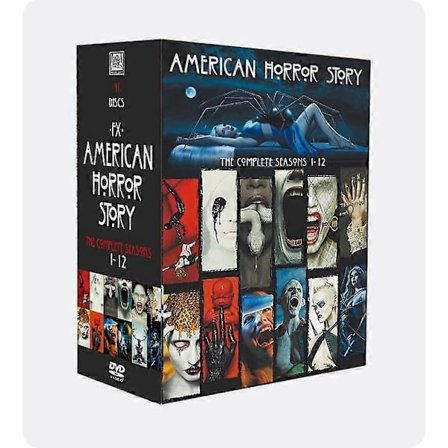 American Horror Story: Kausien 1-12 täydellinen TV-sarja (DVD 41-levyn paketti)