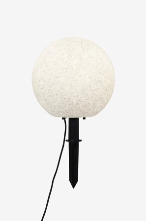 Jotex - GARDENLIGHT STEN belysning ø 30 cm Grå - Kjøp Utebelysning hos Jotex