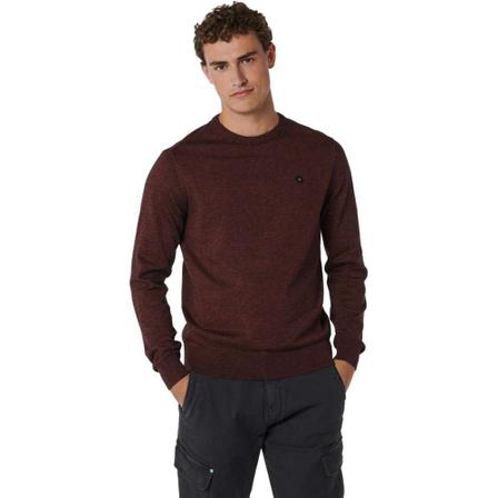 No Excess Round-neck Knitwear , Rood , Heren , Maat: M Truien & Vesten