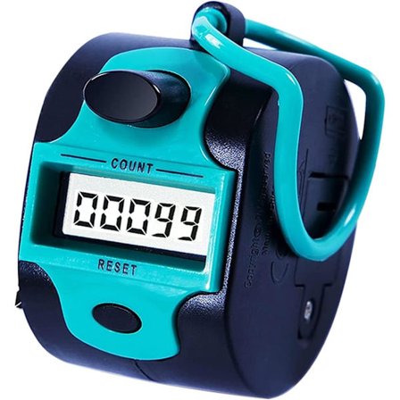 1 kpl Elektroninen Pistelaskuri Käsikäyttöinen Napsutin Digitaalinen Pistelaskuri