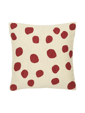 Svanefors Dorte Kuddfodral Jultextil Röd 50x50 cm