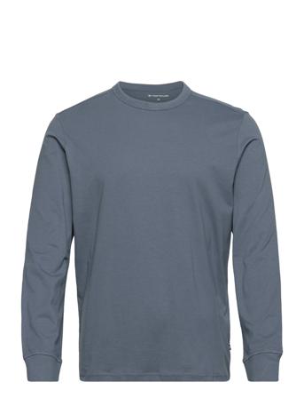 Longsleeve T-Langærmet Skjorte Blå Tom Tailor