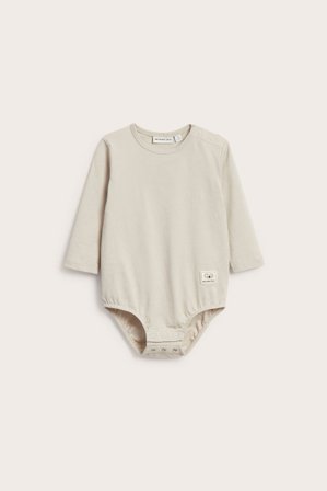 Kappahl | Langermet babybody Beige 80 | Beige