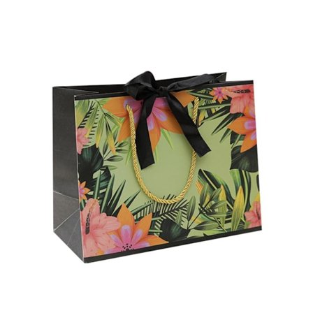 Presentpåse Papperspåse SVART M M