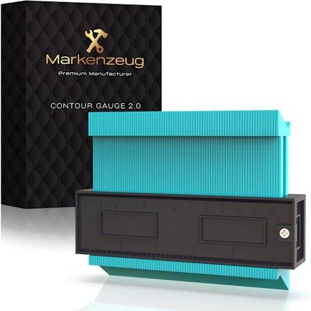 Premium Contour Gauge I Contour Copy Meter med lås I Konturmätare med lås I Laminatplatta