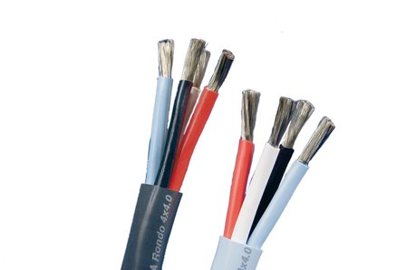 SUPRA 1000000057 Højttaler spundet i kort stigning Grå, 50 m, Forbindelsesudstyr & kabler