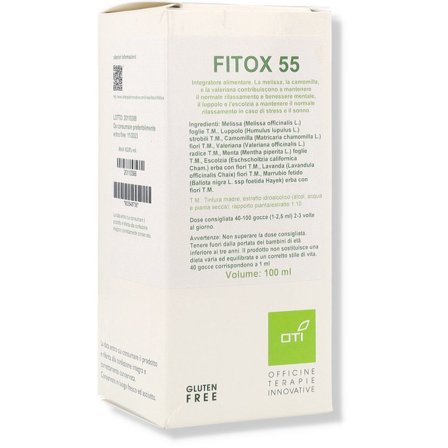 Oti Fitox 55 Gocce 100ml