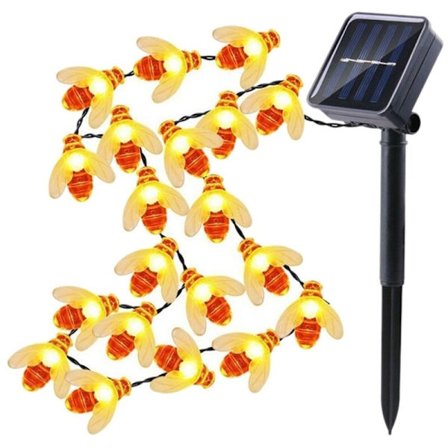 12M Solcells LED Fe-ljus Slinga Bi Modellering Ljus Utomhus Trädgård Dekoration Ljus Slinga Dekoration