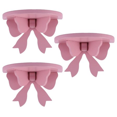 3x Nordisk Stil Trähylla för Baby & Barnrum Väggmonterade Hyllor Förvaringställ Organizer Hållare