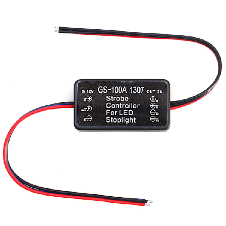 Ajoneuvon GS-100A 1307 LED-jarruvalon vilkkumoduulin ohjain AP