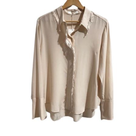 Chloé Pre-owned, Blouse Beige, Dames, Maat:M