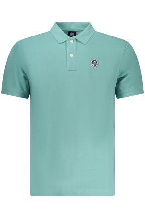 North Sails Polo Maniche Corte Uomo Azzurro