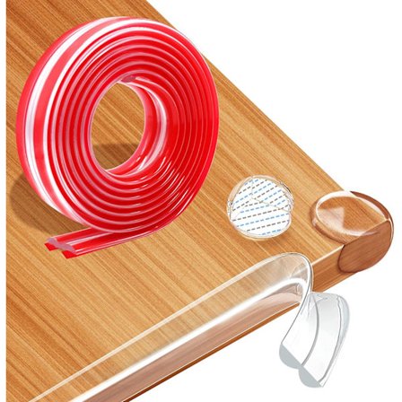 Baby Proof, 19,68 fot klar kantskyddsremsa och möbelmajs