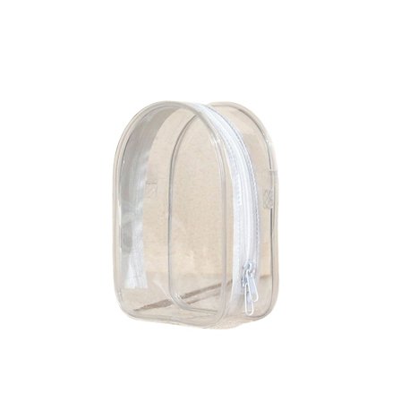 Förvaringsväska: Mångsidig axelväska för bomullsleksaker, barnvagnsväska med transparent fönster, damm- och vattentät, L