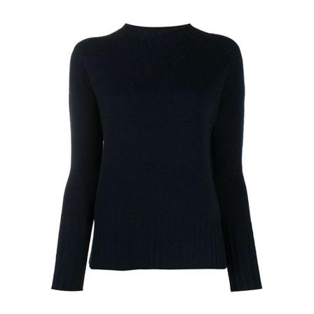 Drumohr, Round-neck Knitwear Blauw, Dames, Maat:S