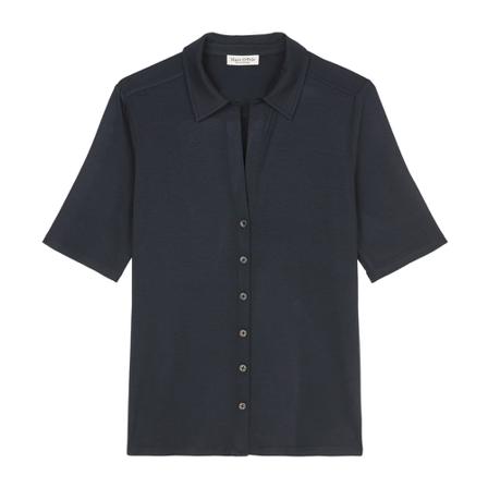 Marc O'Polo, Jersey blouse Blauw, Dames, Maat:S