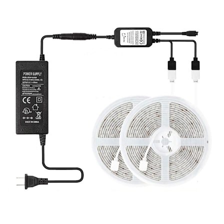 Vattentät LED-ljusslinga med musiksynkronisering