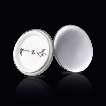 vidaXL Knappdelar 500 uppsättningar 37 mm Silver