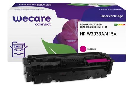 Wecare Toner HP W2033A 415A 2,1K magenta - Lyreco - Toner och bläck > Tonerkassetter > Toner WeCare