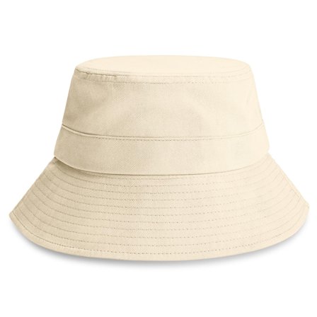 Lacuna | White Cotton Bucket Hat for Men