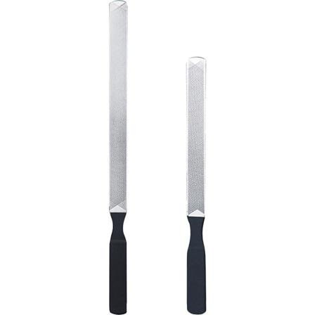 2 kpl Varvas Kynsiviilat Paksuille Kynsiille Ruostumattomasta Teräksestä Kynsiviilat Kynsi Taide Manikyyri Työkalut Musta 18x1cm Black 18x1cm