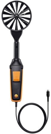 Testo 06359432 Vinghjulsgivare med fast kabel, Mätinstrument