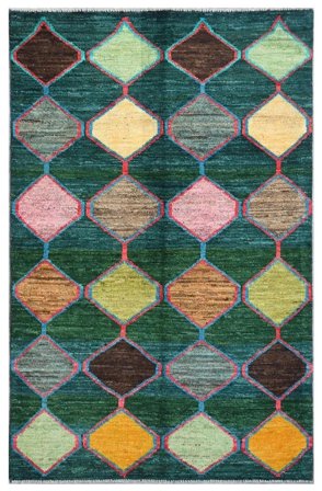 Small Moroccan Berber - Afghanistan 115X185 Wool, Rug