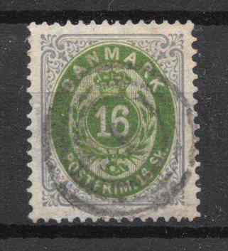 Danmark 1870 - AFA 20 - Stemplet