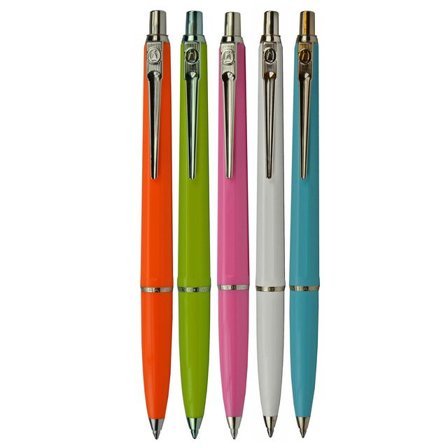 BALLOGRAF Kulpenna Epoca P medium blått bläck sorterade färger - Lyreco - Kontorsmaterial - Pennor - Kulpennor