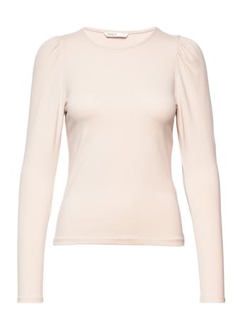 Onllive Love L/S Puff Top Jrs Noos Langærmet T-shirt Lyserød ONLY