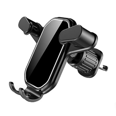 Mobiltelefonholder til Bilventilation 360° Drejelig Krog Universal Telefonstand Biltilbehør
