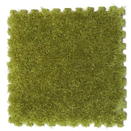 4 stk skum DIY puslespill matte langhåret villi teppe myk plysj teppe barnerom teppe, G