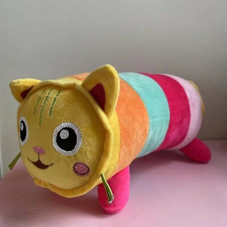 28cm Ny Gabby Dollhouse Kram Katt Plysjdukke Myk Stoppet Leketøy