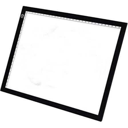 A4 LED-lys tavle, USB-drevet tegnebrett, justerbar lysstyrke sporingsboks, ideell for diamantmaleri, vinyl luking