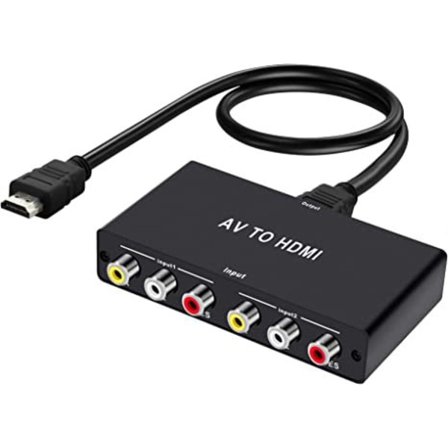 Scart-HDMI-muunnin, RCA-HDMI-muunnin, 3-in-1 HDMI-kytkin