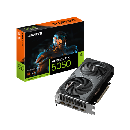 Gigabyte GeForce RTX 5050 WINDFORCE OC 8 GB