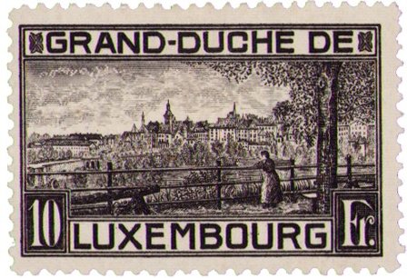 Luxembourg 1923 - MICHEL 143A - Postfrisk