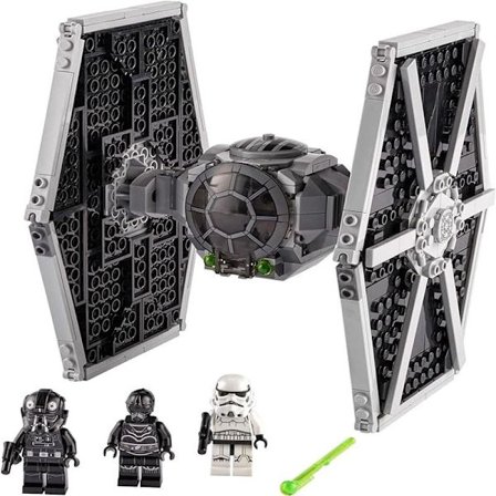 Star Wars Imperial TIE Fighter 75300 Byggsats; Fantastisk Byggleksak för Kreativa Barn, (450 Delar) - Perfekt