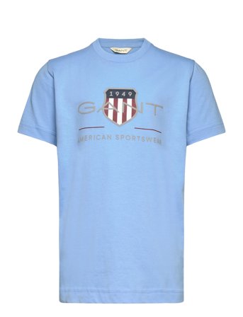 GANT Archive Shield Ss T-Shirt - Blue - 176
