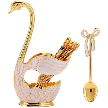 6 stk Svane-formet kreativt servise i europeisk stil for frukt