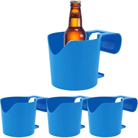 4 stk. poolholder | Kopholder til pool over jorden | Pool kopholdere til drikkevarer over jorden | Universal pool tilbehør